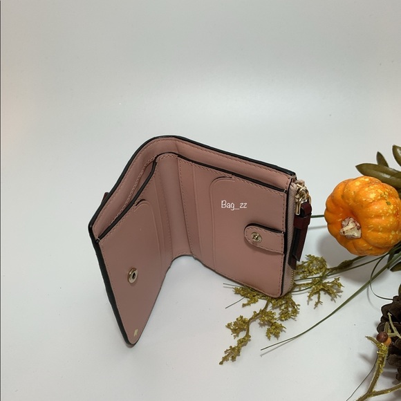 Kate Spade Floral Pup Small Zip Bifold Wallet - Picture 5 of 6